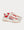Bone Runner Red / White Low Top Sneakers