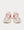 Bone Runner Red / White Low Top Sneakers