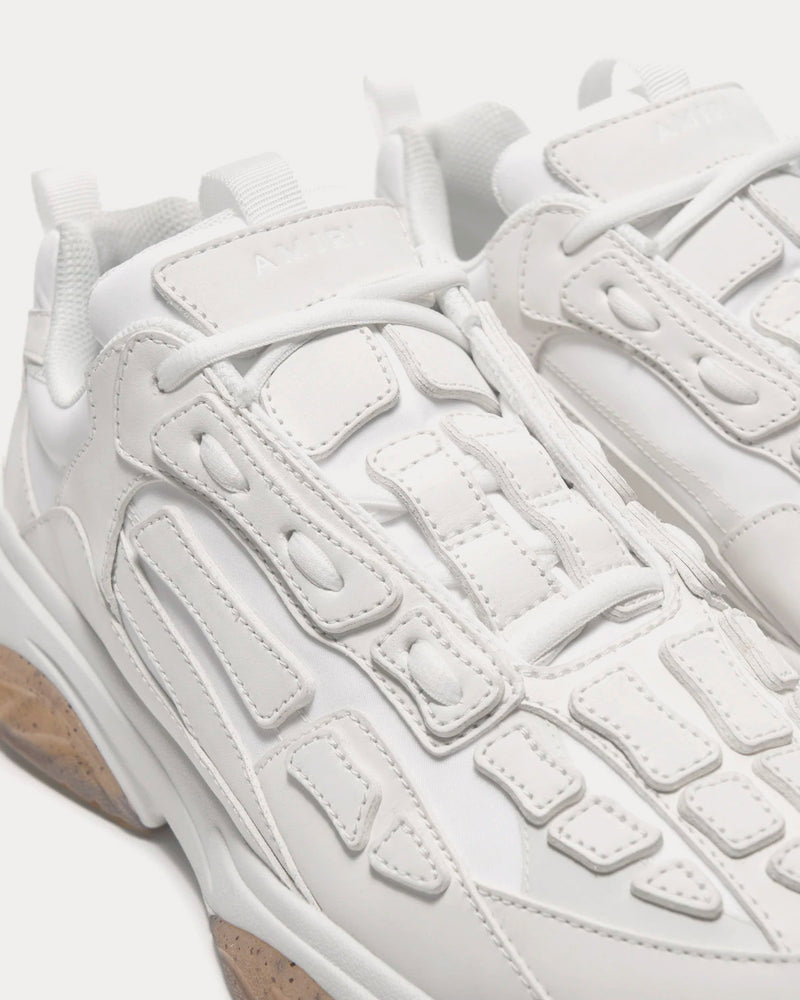 AMIRI Bone Runner Alabaster Low Top Sneakers - 5