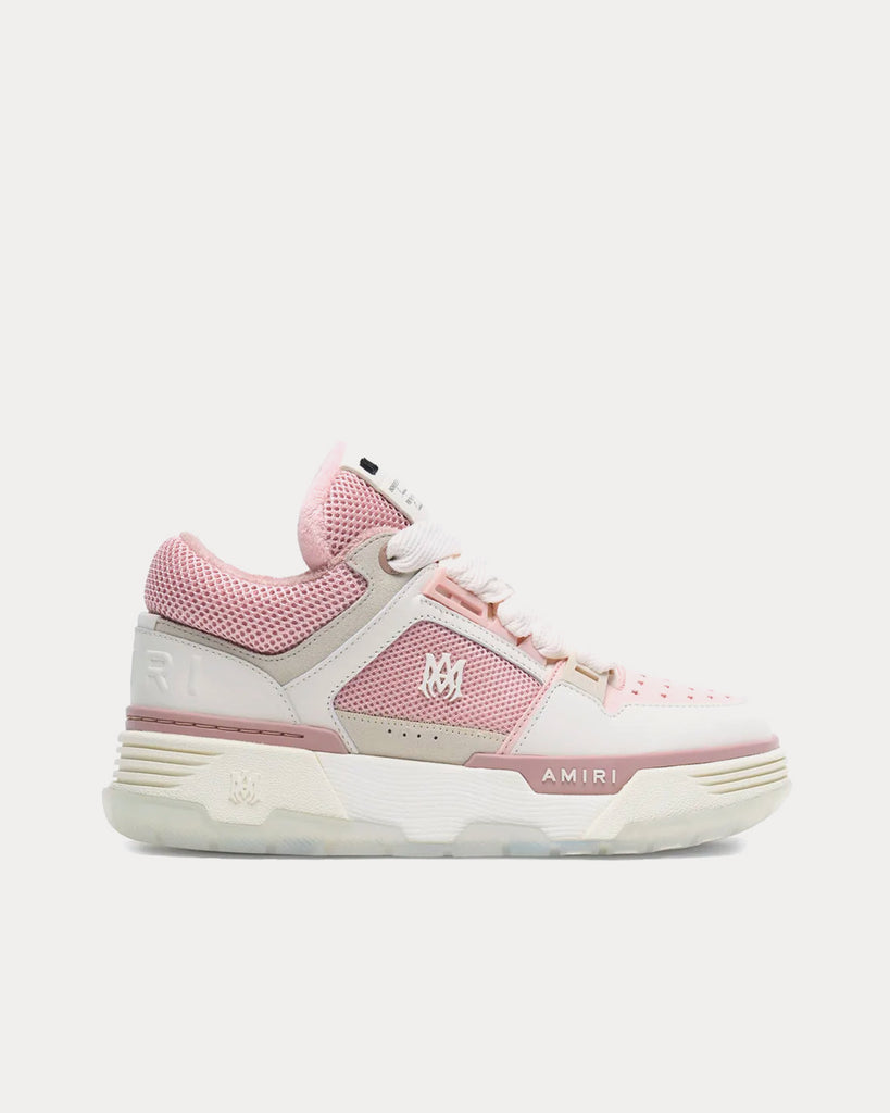 AMIRI MA 1 Pink Low Top Sneakers Sneak In Peace amiri-ma-1-pink-low-top-sneakers-sneak-in-peace