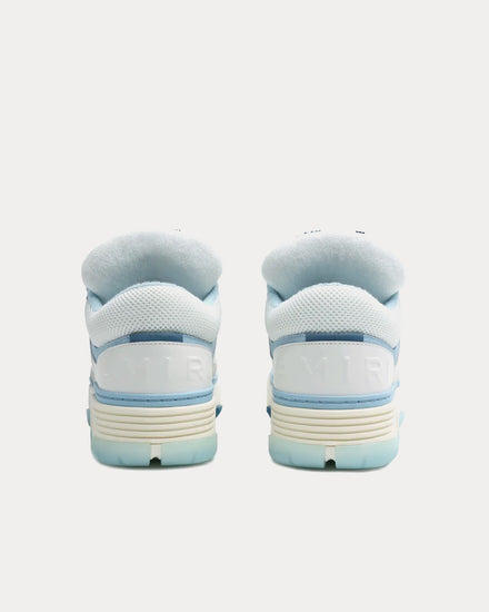 AMIRI MA-1 White / Blue Low Top Sneakers - 4