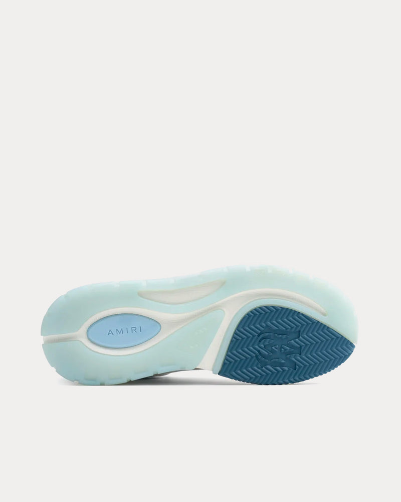 AMIRI MA-1 White / Blue Low Top Sneakers - 5