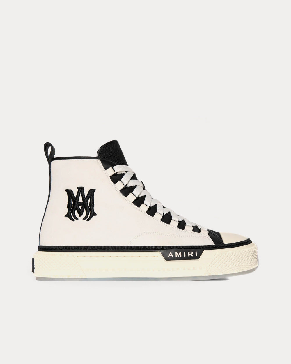 AMIRI Men's M.A. Court High Black / White High Top Sneakers