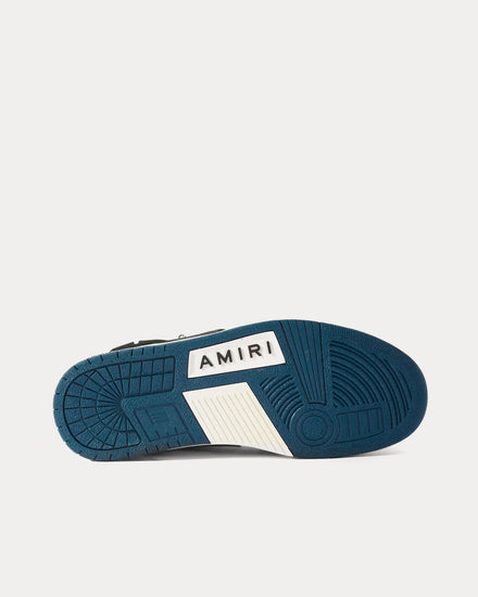 AMIRI Skel-Top Hi Navy / White High Top Sneakers - 2