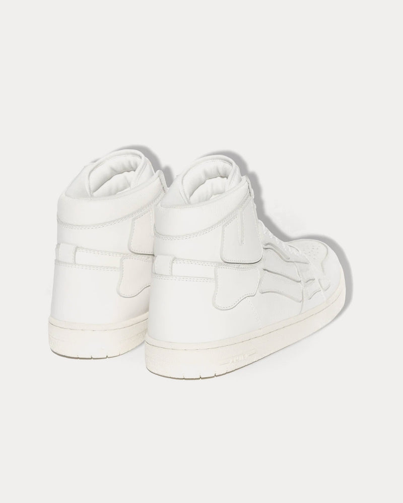 AMIRI Skel-Top Hi White High Top Sneakers - 3