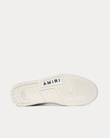 AMIRI Skel-Top Hi White High Top Sneakers - 5
