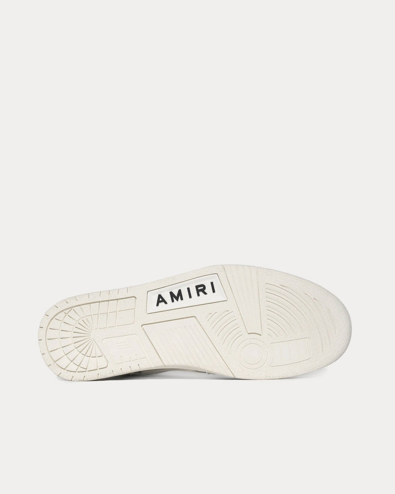 AMIRI Skel-Top Hi White High Top Sneakers - 5