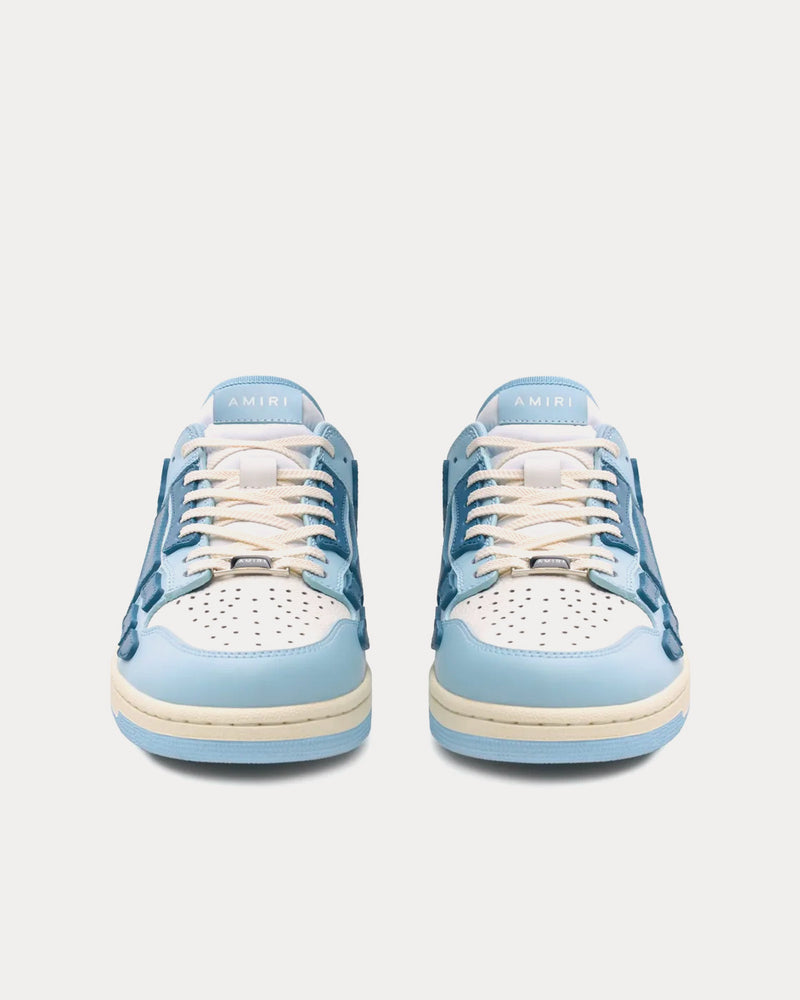 AMIRI Skel Top Baby Blue Low Top Sneakers - 2