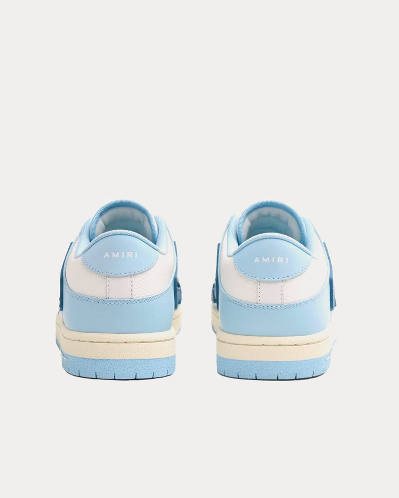 AMIRI Skel Top Baby Blue Low Top Sneakers - 4