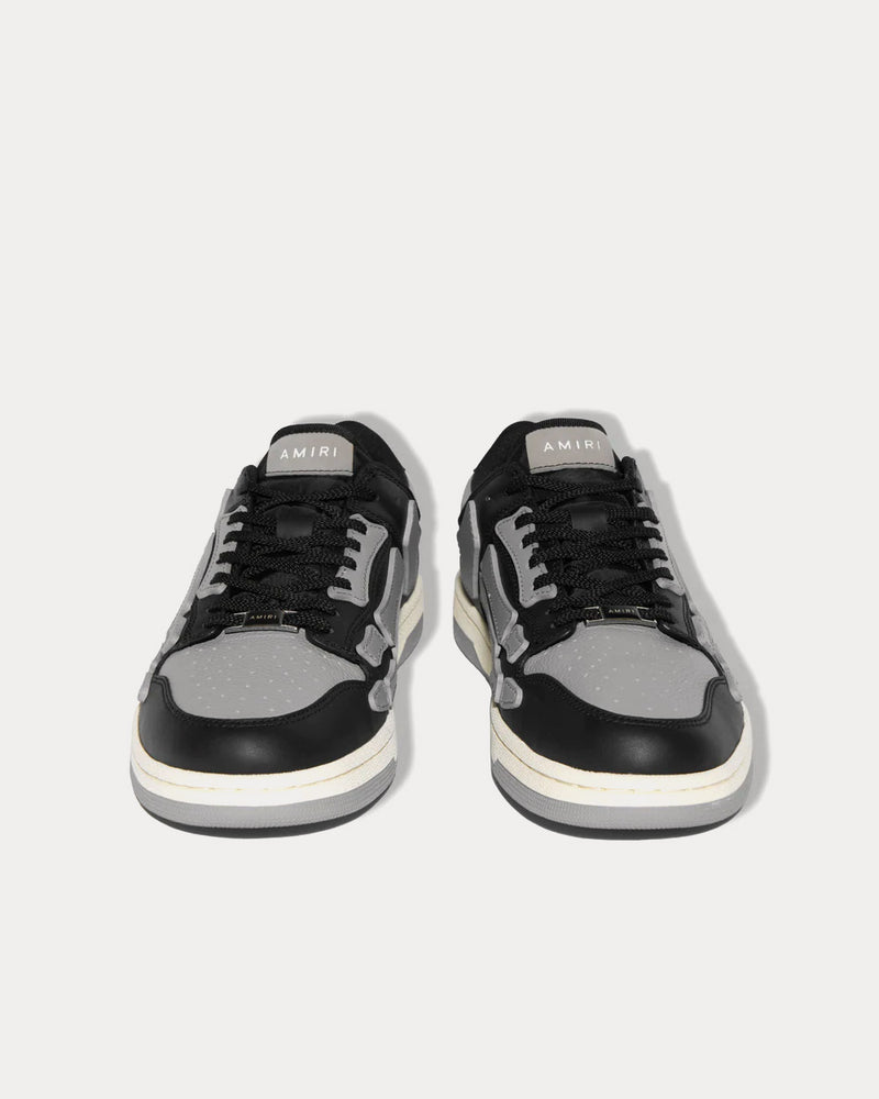 AMIRI Skel Top Black / Grey Low Top Sneakers - 2