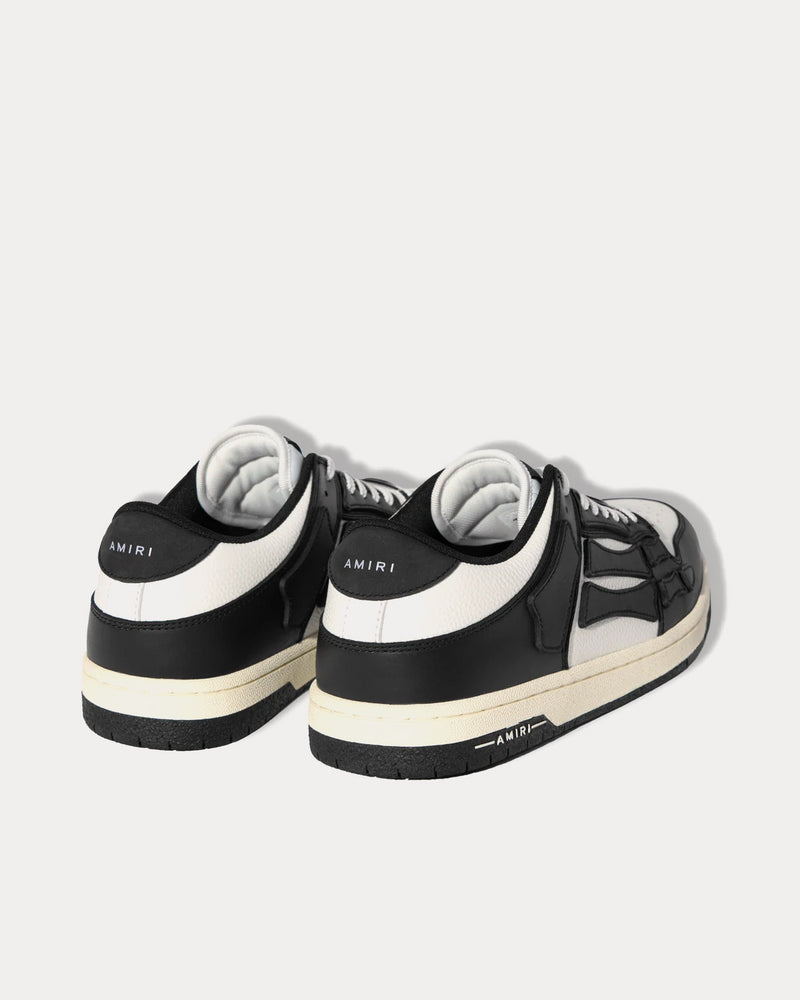 AMIRI Men's Skel Top Black / White Low Top Sneakers & Trainers