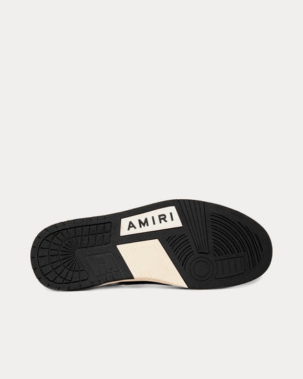 スニーカー AMIRI SKEL TOP LOW BLACK/WHITE PLAID SNEAKER AMIRI Skel Top Low Black/White Plaid Sneaker | TheDoubleF
