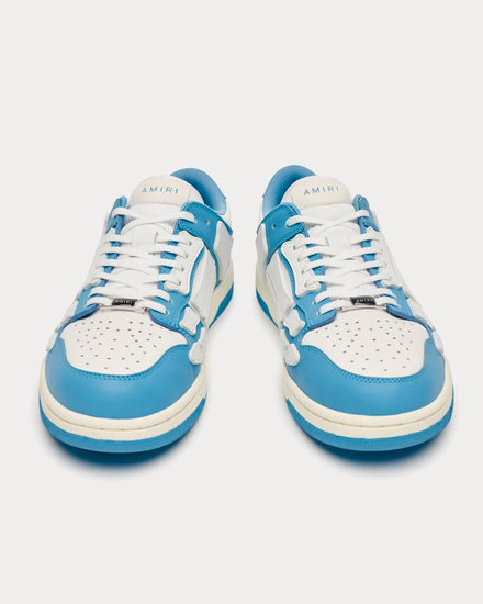 AMIRI Skel Top Low Powder Blue / White Low Top Sneakers - 3