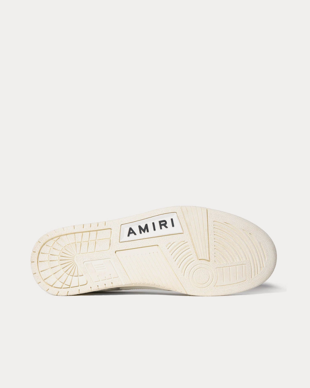 AMIRI - Skel-Top Low Vintage White Low Top Sneakers