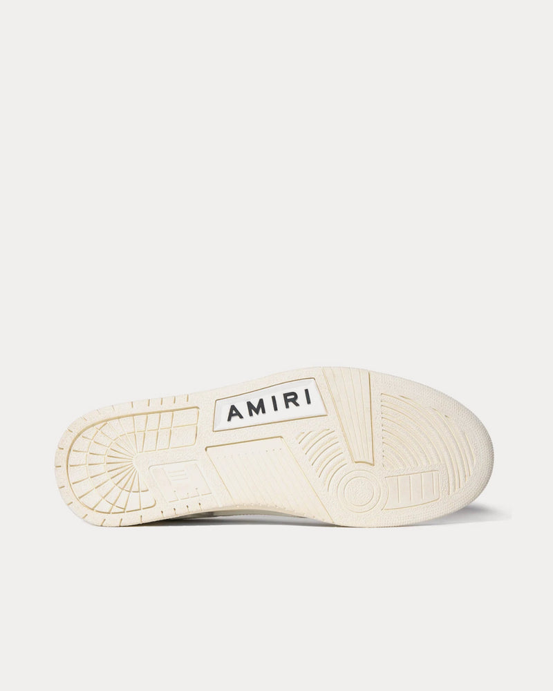 AMIRI Skel-Top Low Vintage White Low Top Sneakers - 4