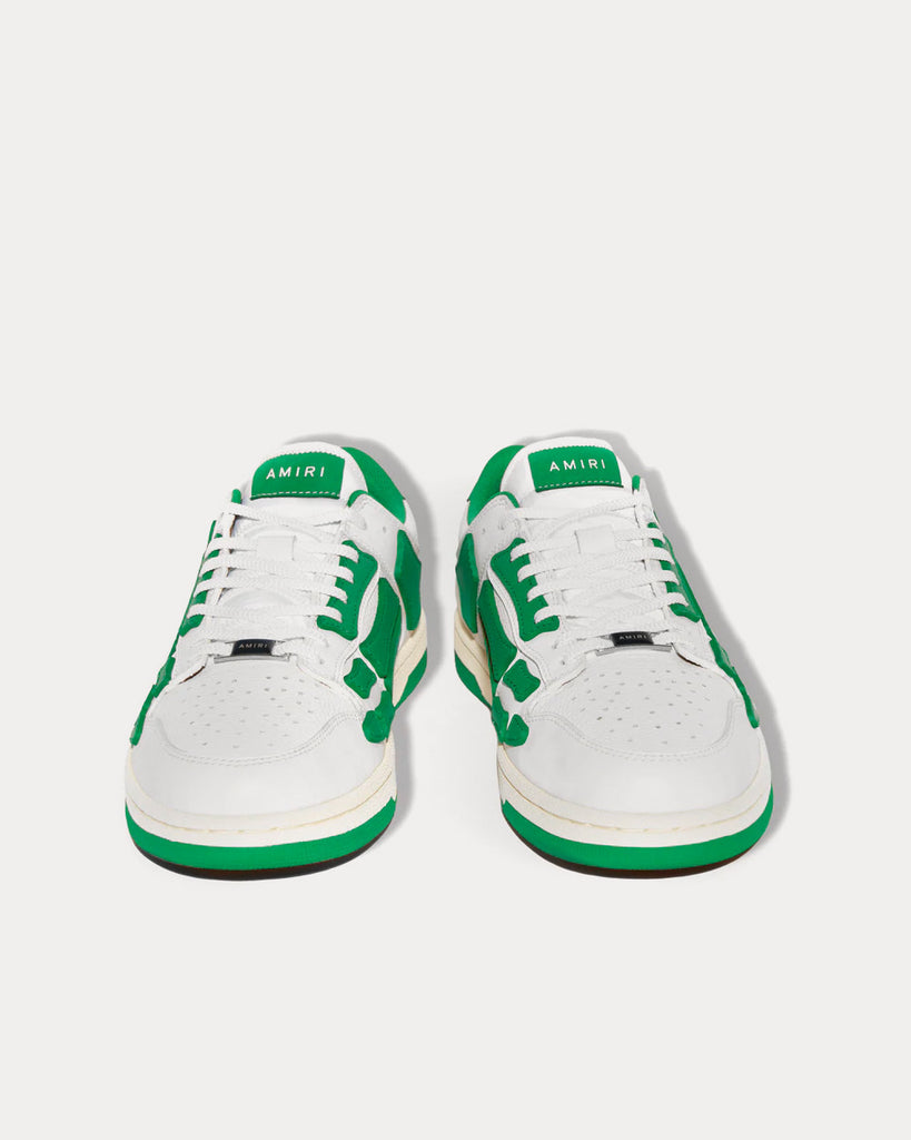 AMIRI MA-1 White / Green Low Top Sneakers - Sneak in Peace