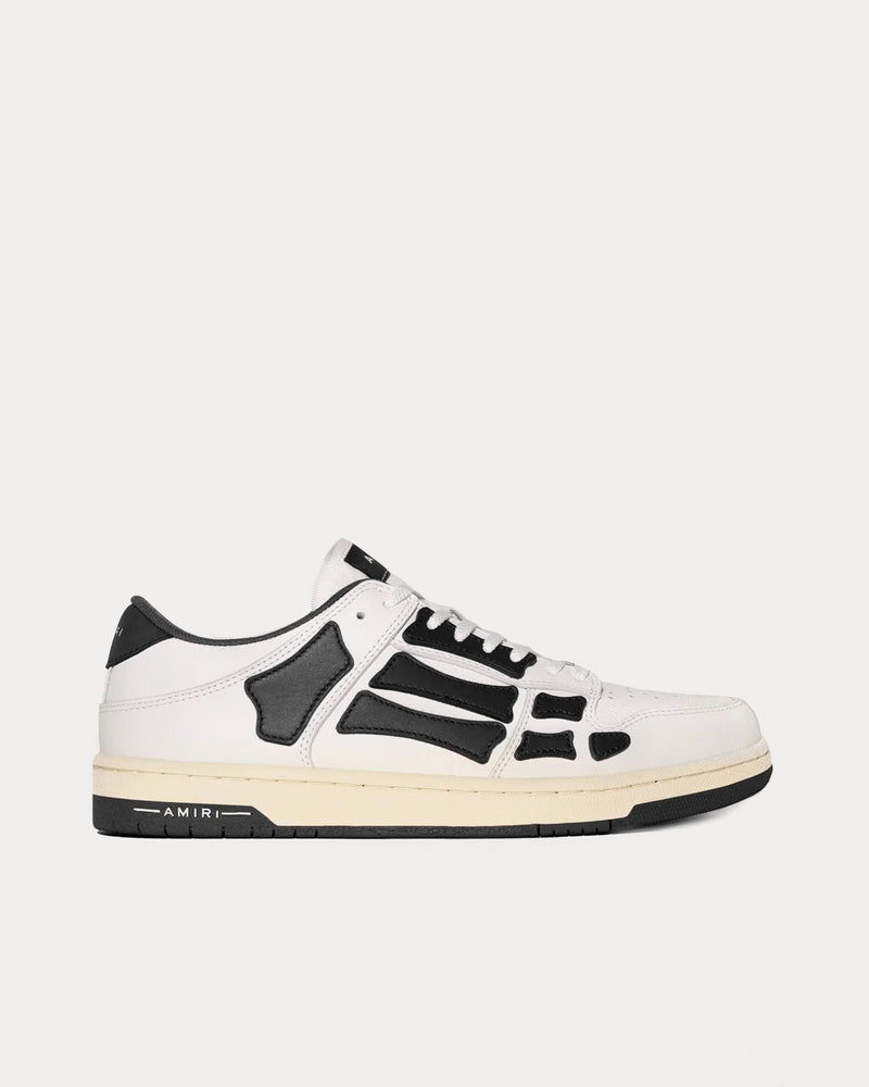 スニーカー Amiri Skel Top Low Black White Plaid Sneaker AMIRI Skel Top Low Black/White Plaid Sneaker | TheDoubleF