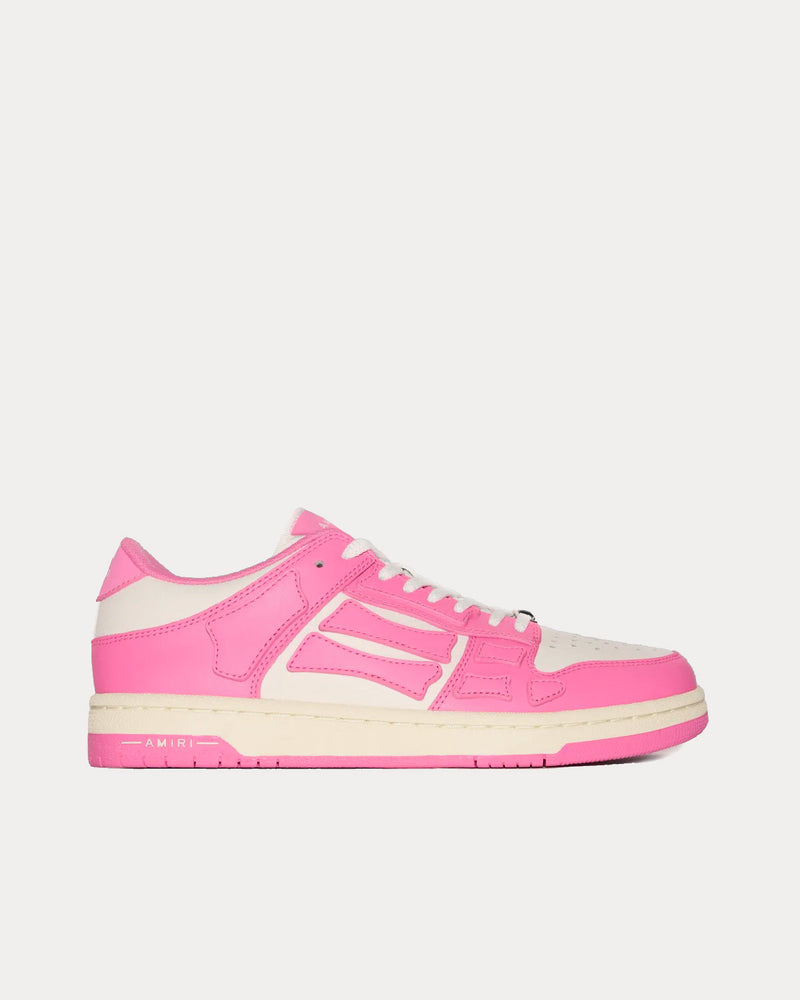 スニーカー AMIRI Skel Top Low Sneakers - Amiri - Leather - Pink AMIRI Skel スニーカー | ピンク | FARFETCH JP