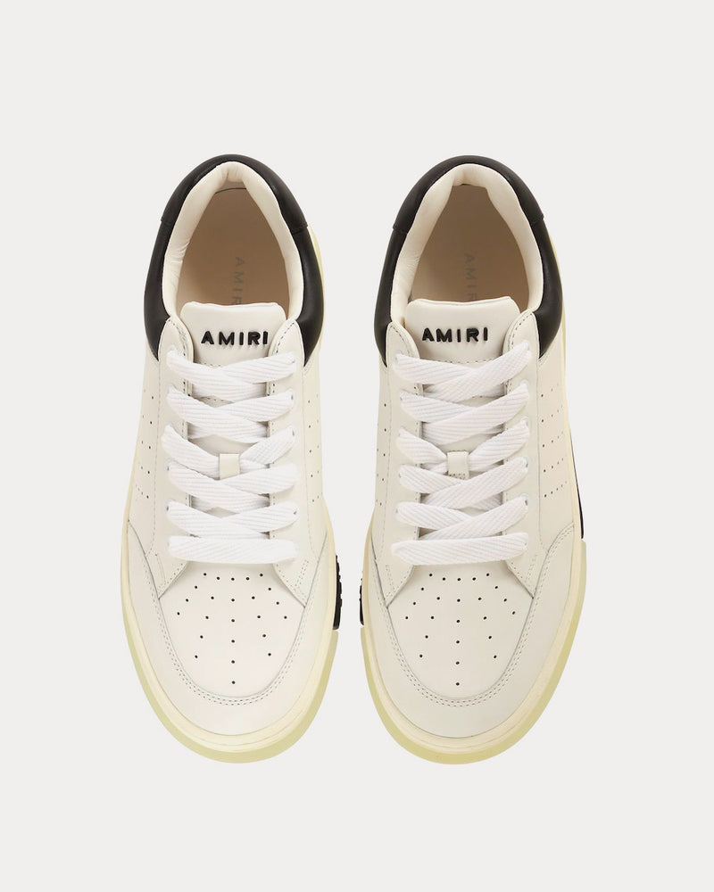 AMIRI Stadium White / Black Low Top Sneakers - 2