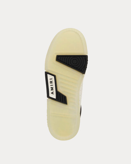 AMIRI Stadium White / Black Low Top Sneakers - 4