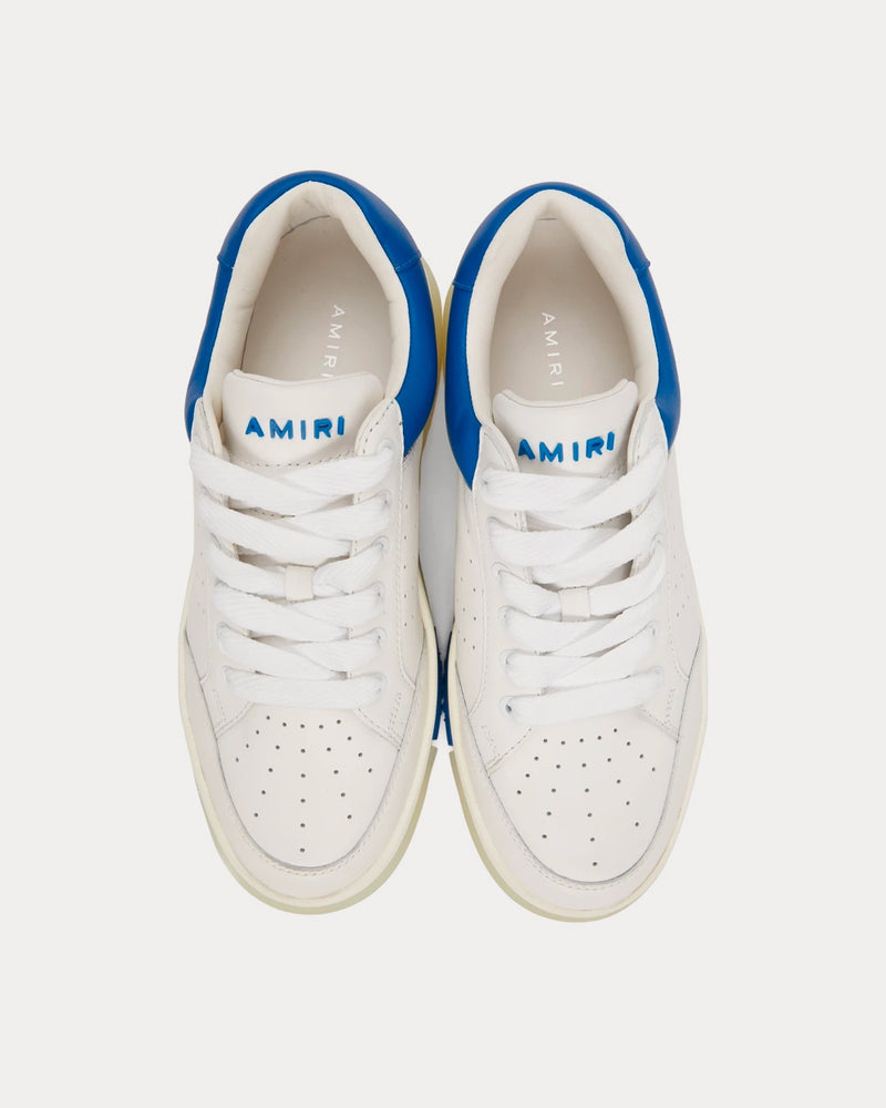 AMIRI Stadium White / Blue Low Top Sneakers - 2