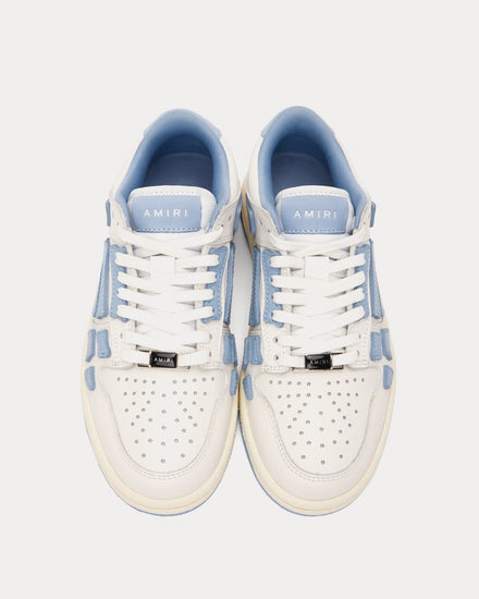 AMIRI Women's Skel-Top Low White / Lilac Low Top Sneakers