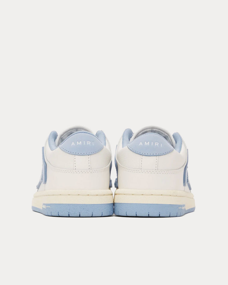 AMIRI Skel-Top Low White / Lilac Low Top Sneakers - 3