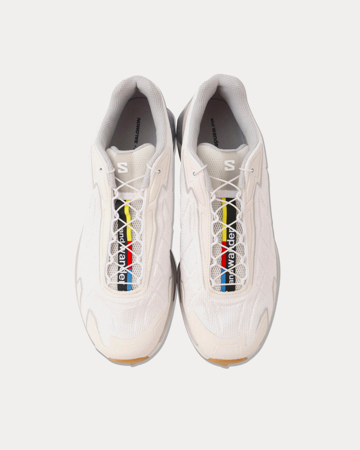 Salomon x And Wander - XT-Slate Advanced White Low Top Sneakers