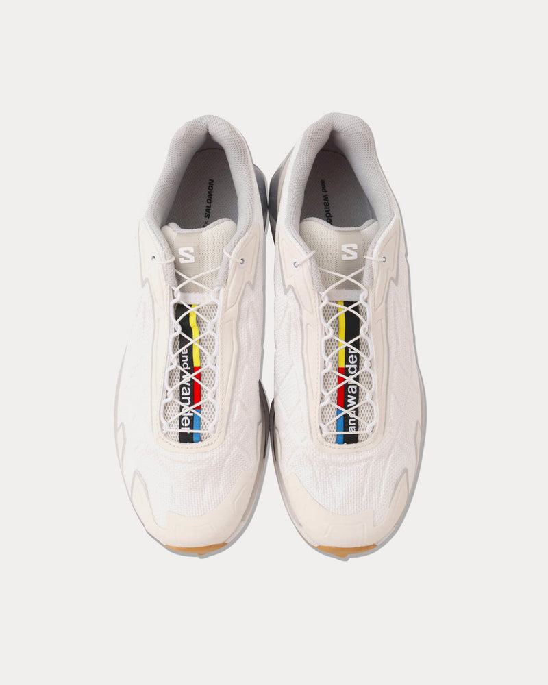 Salomon x And Wander XT-Slate Advanced White Low Top Sneakers - 2