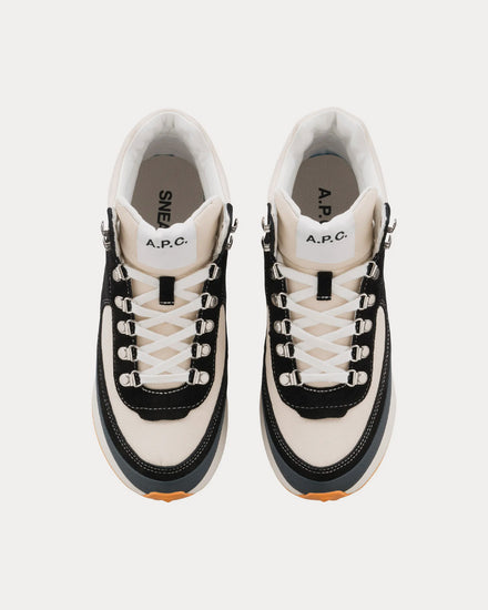 A.P.C. Léonard Black High Top Sneakers - 2