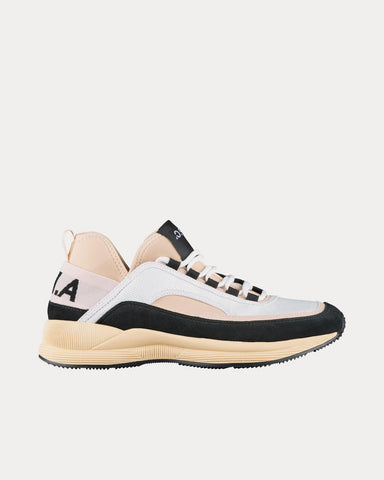 A.P.C. Run Around Beige Low Top Sneakers