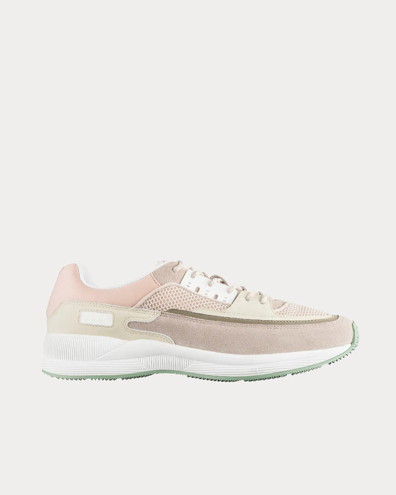 A.P.C. Herbert Beige Low Top Sneakers - 1