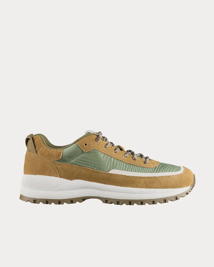 A.P.C. Jim Military Khaki Low Top Sneakers - 1