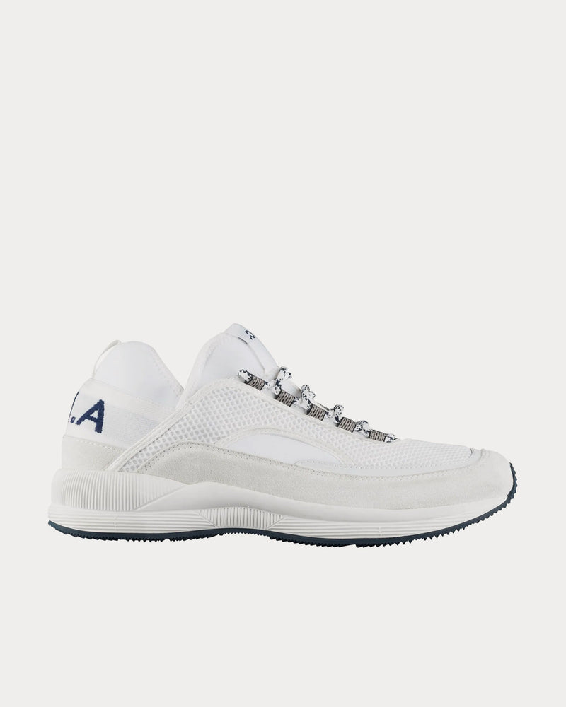 A.P.C. Run Around White Low Top Sneakers - 1