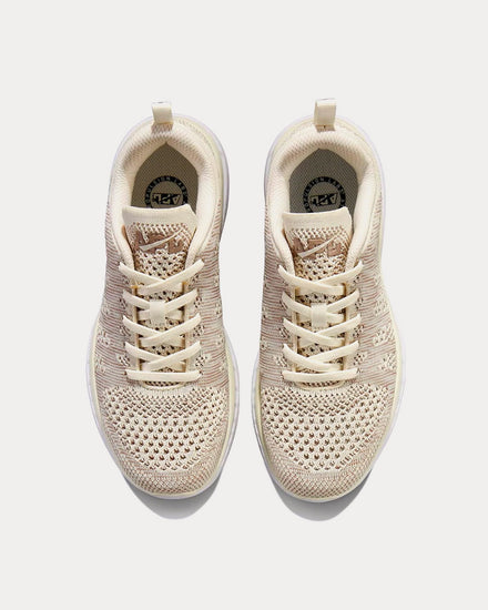 Athletic Propulsion Labs TechLoom Pro Pristine / Almond / White Running Shoes - 2