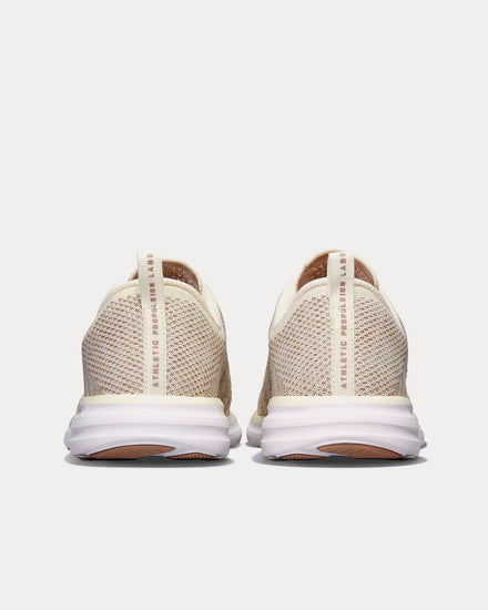 Athletic Propulsion Labs TechLoom Pro Pristine / Almond / White Running Shoes - 4