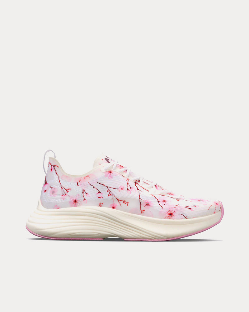 Athletic Propulsion Labs Streamline White / Cherry Blossom Running Shoes - 1