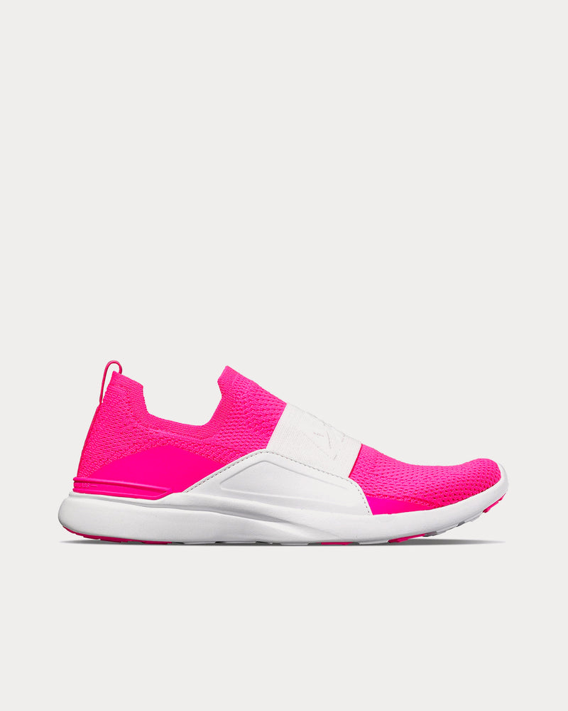 Athletic Propulsion Labs TechLoom Bliss Fusion Pink / White Running Shoes - 1