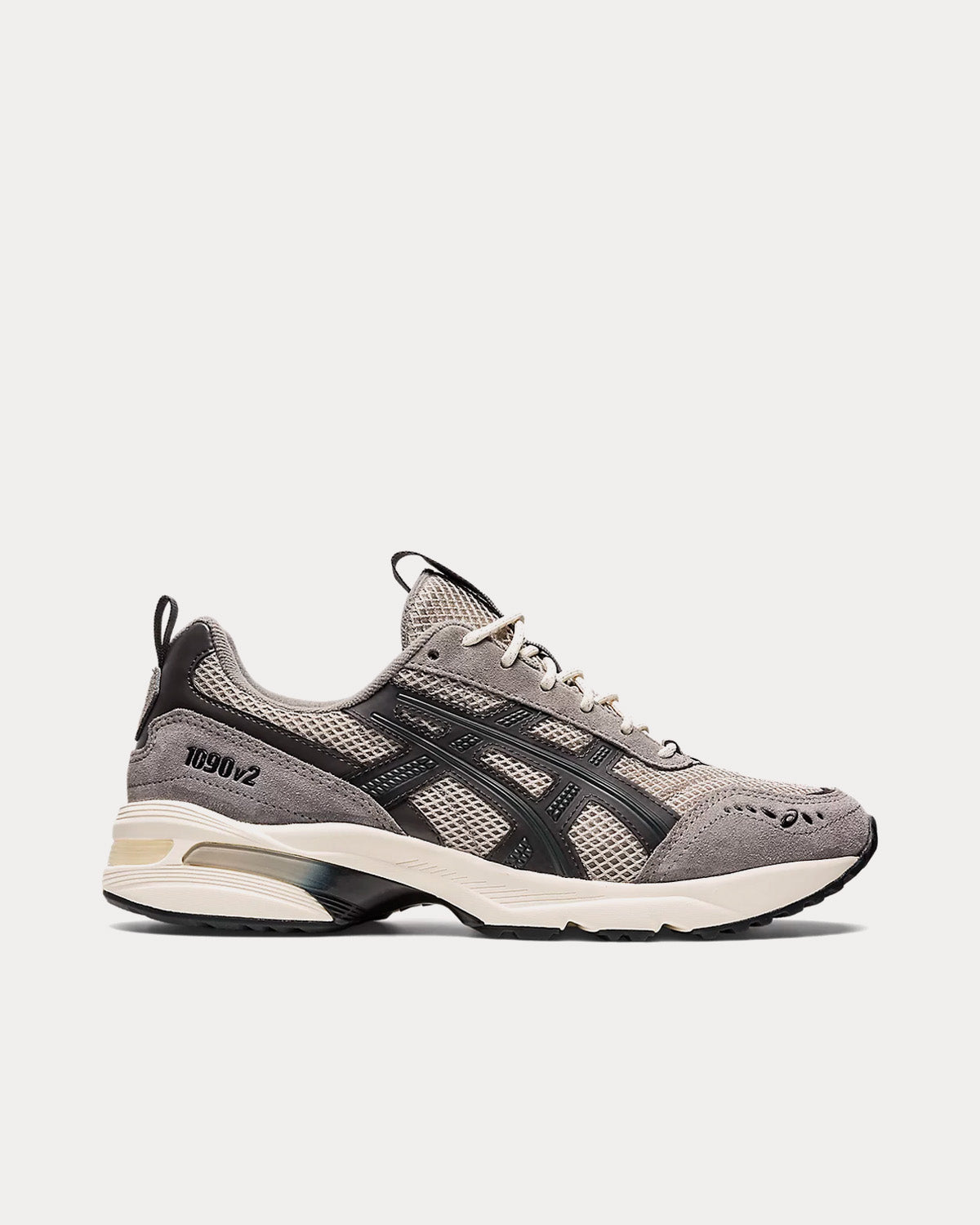 アシックスasics Gel 1090 V2 Clay 24cm Asics Unisex GEL-1090v2 Oyster Grey / Clay Grey Running Shoes