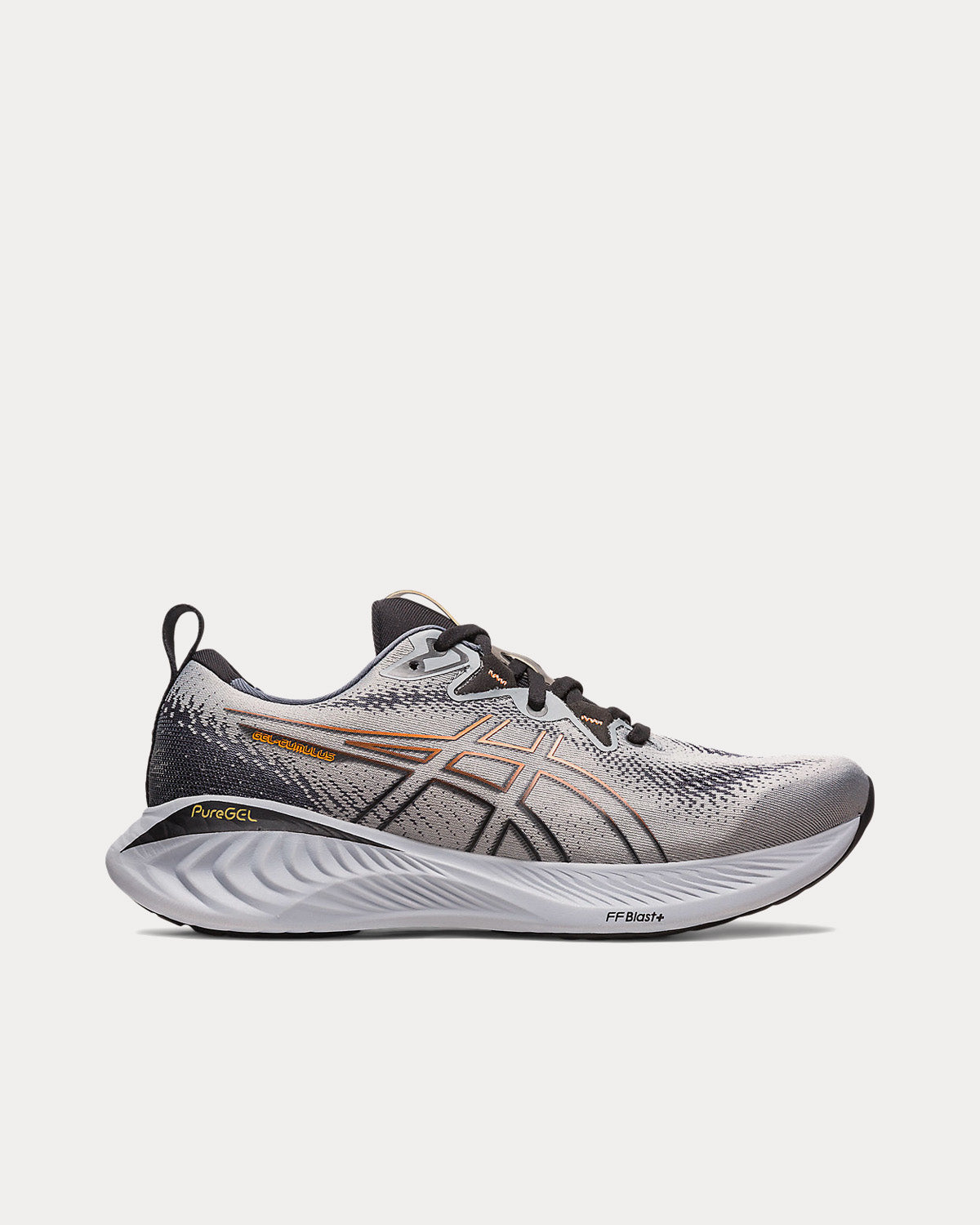 Asics Men's Gel-Cumulus 25 Sheet Rock / Sun Peach Running Shoes Asics Men's Gel-Cumulus 25 Sheet Rock / Sun Peach Running Shoes