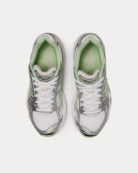 Asics Gel-Kayano 14 White / Jade Running Shoes - 2