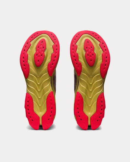 Asics Men's Gel-Kinsei Blast LE Olive Oil Electric Red Running