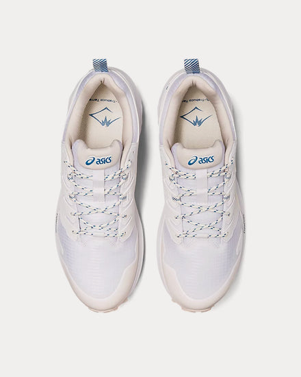 Asics Trabucco Terra White / Oatmeal Running Shoes - 2
