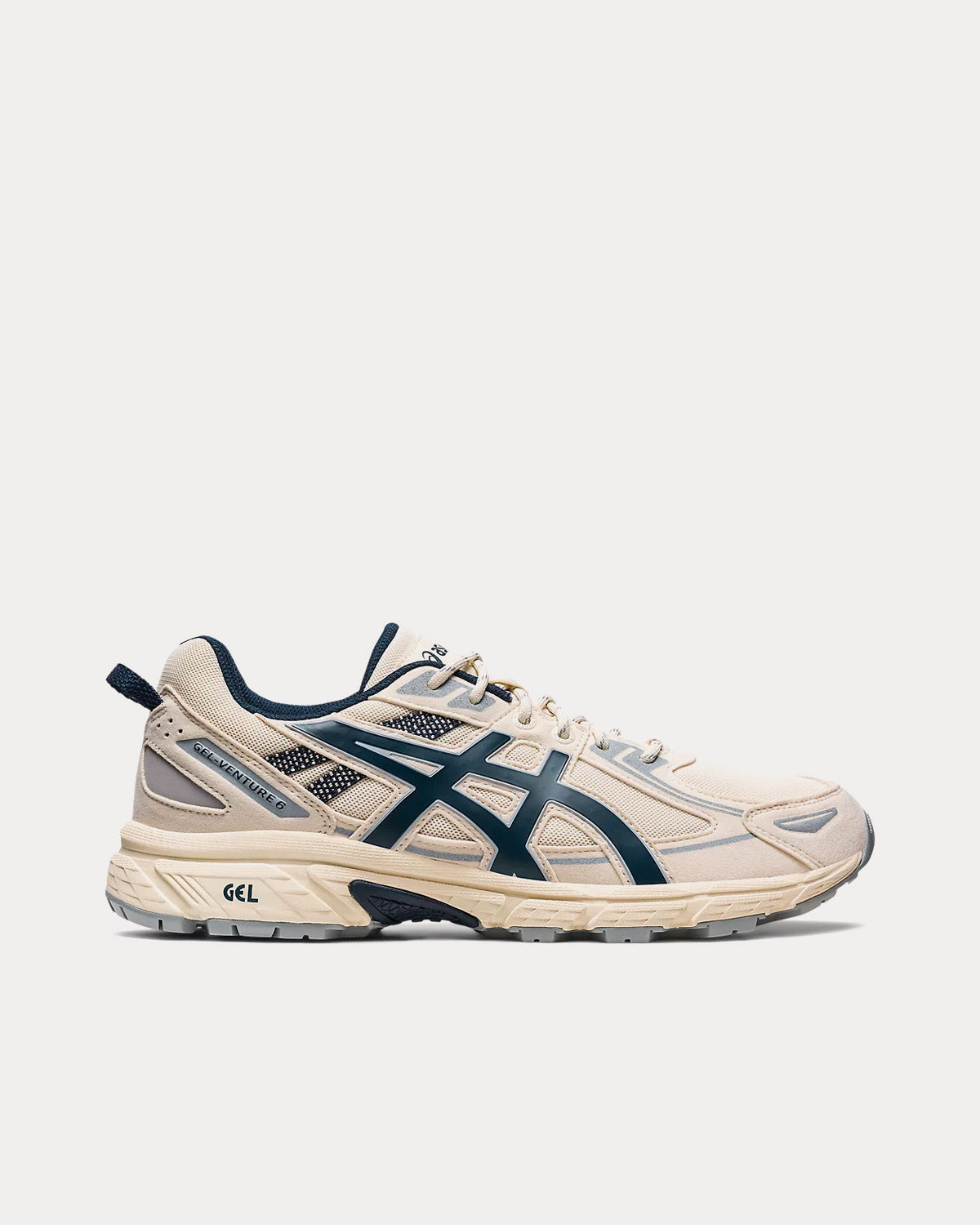 Asics Unisex Gel-Venture 6 Trail Birch / French Blue Running Shoes