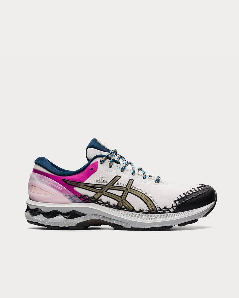 Asics x Vivienne Westwood Gel-Kayano 27 De White / Lichen Rock Low Top Sneakers - 1
