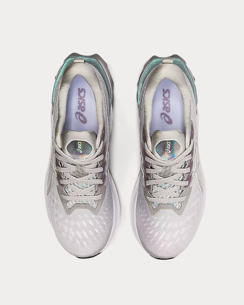 Asics Novablast 2 Platinum Glacier Grey / White Running Shoes - 2