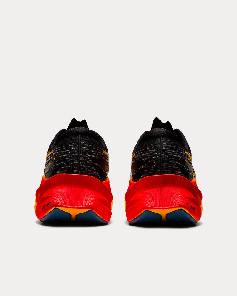 Asics NOVABLAST 3 Black / Amber Running Shoes - 4
