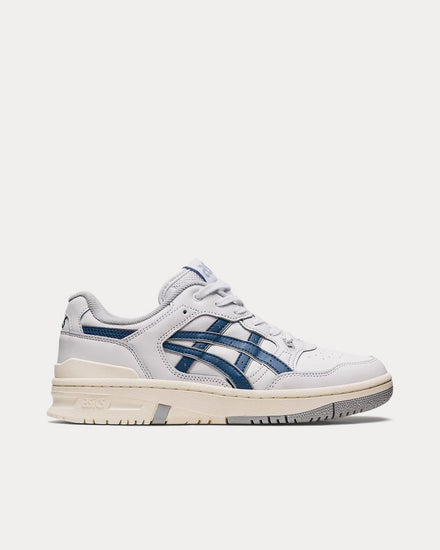 Asics Men's EX89 White / Grand Shark Low Top Sneakers