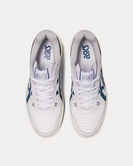 祐　シューズ Asics Men's EX89 White / Grand Shark Low Top Sneakers