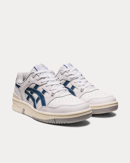 Asics Men's EX89 White / Grand Shark Low Top Sneakers